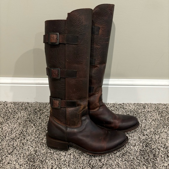 J.B. Dillon Leather Boots Sz 8.5